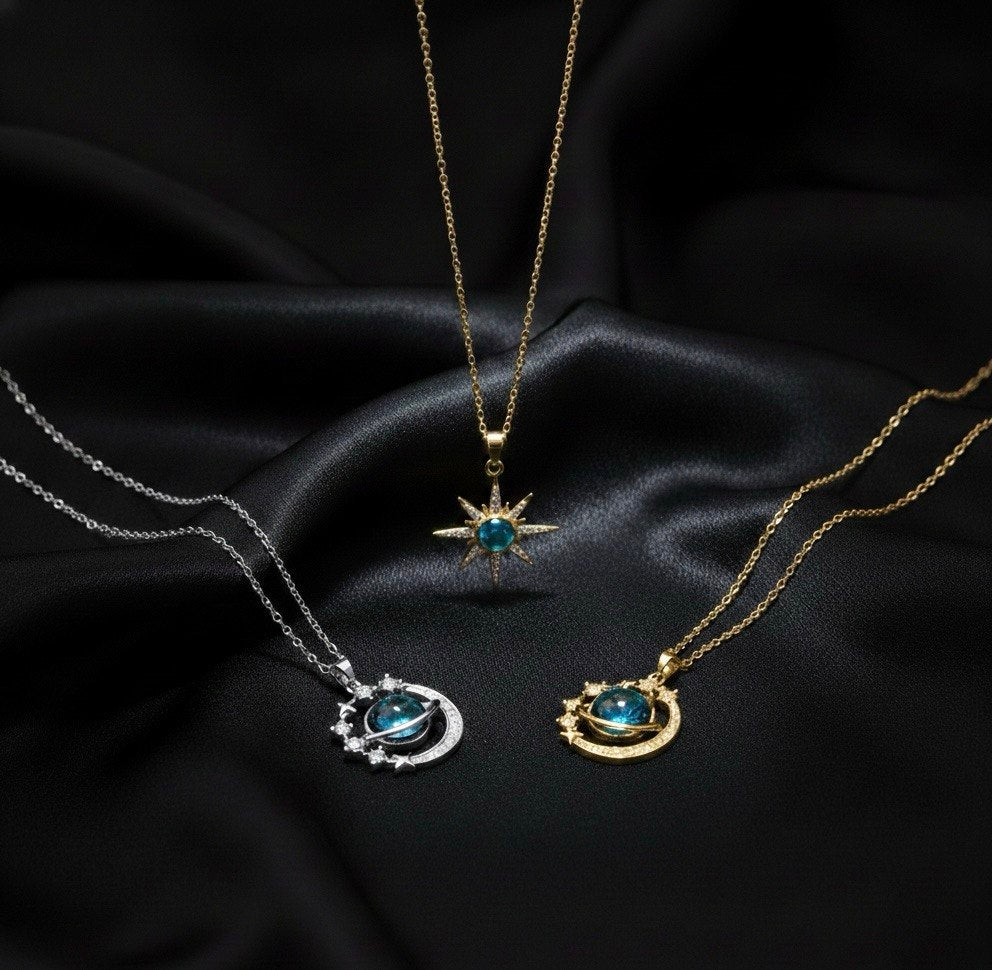 قلادة نسائية ، تجمع بين الأناقة والكلاسيكية