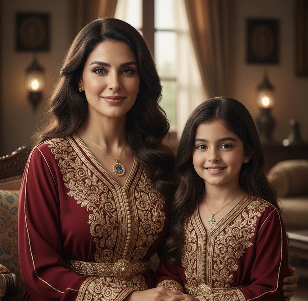 قلادة نسائية ، تجمع بين الأناقة والكلاسيكية